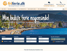 Tablet Screenshot of friferie.dk